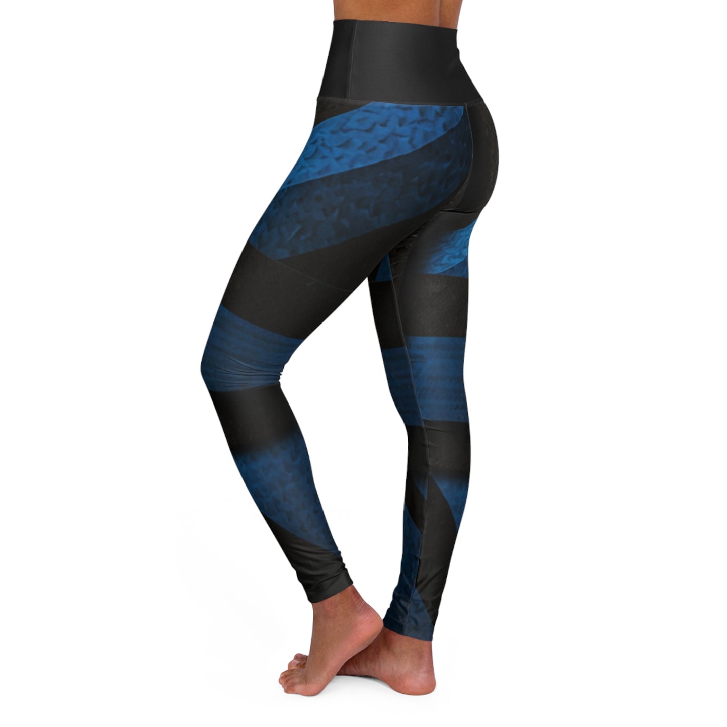 High Waisted Yoga Leggings (AOP)