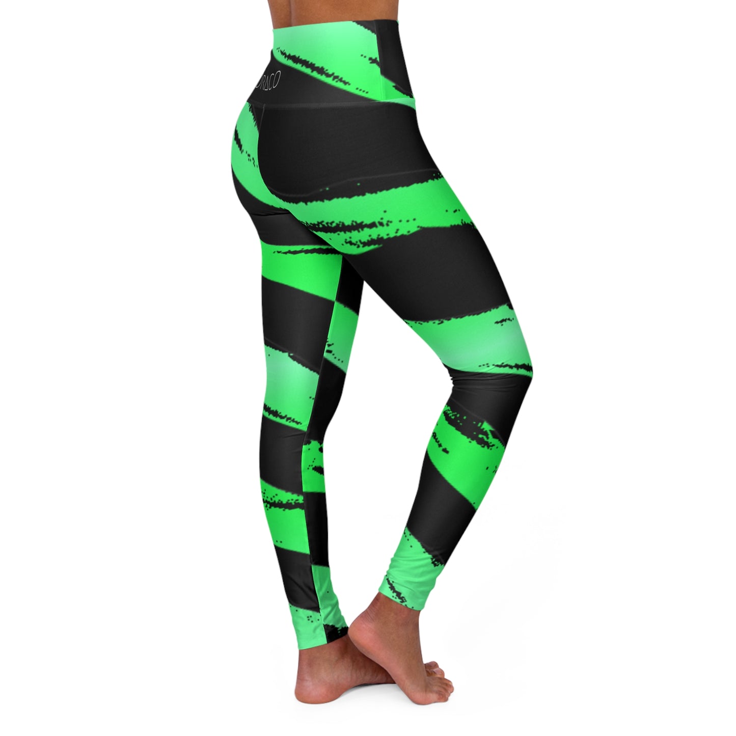 High Waisted Yoga Leggings (AOP)