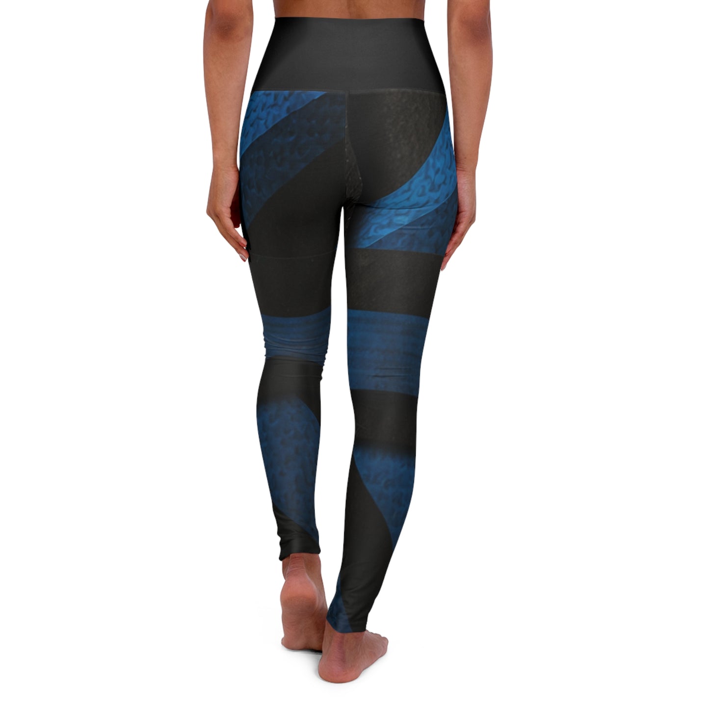 High Waisted Yoga Leggings (AOP)