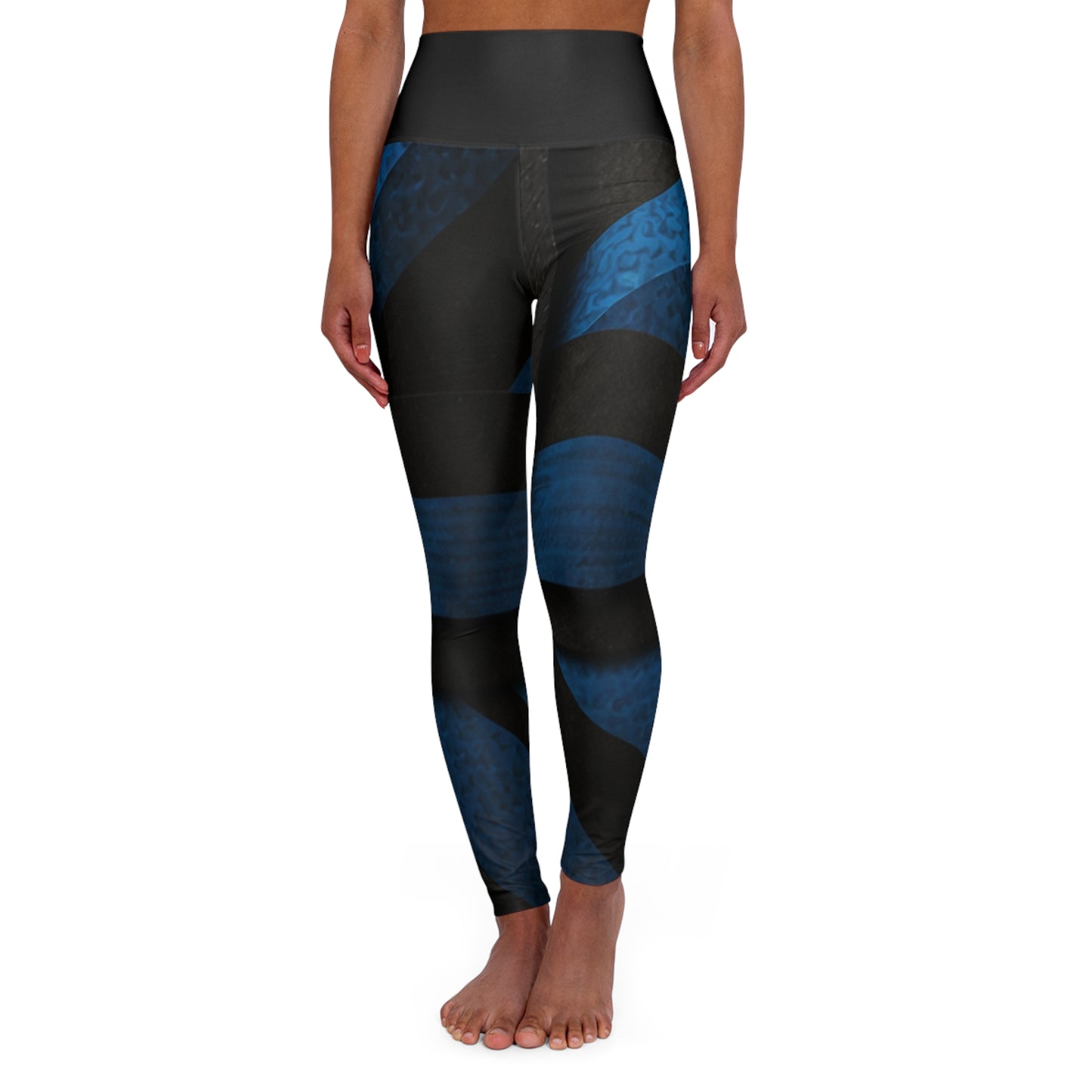 High Waisted Yoga Leggings (AOP)