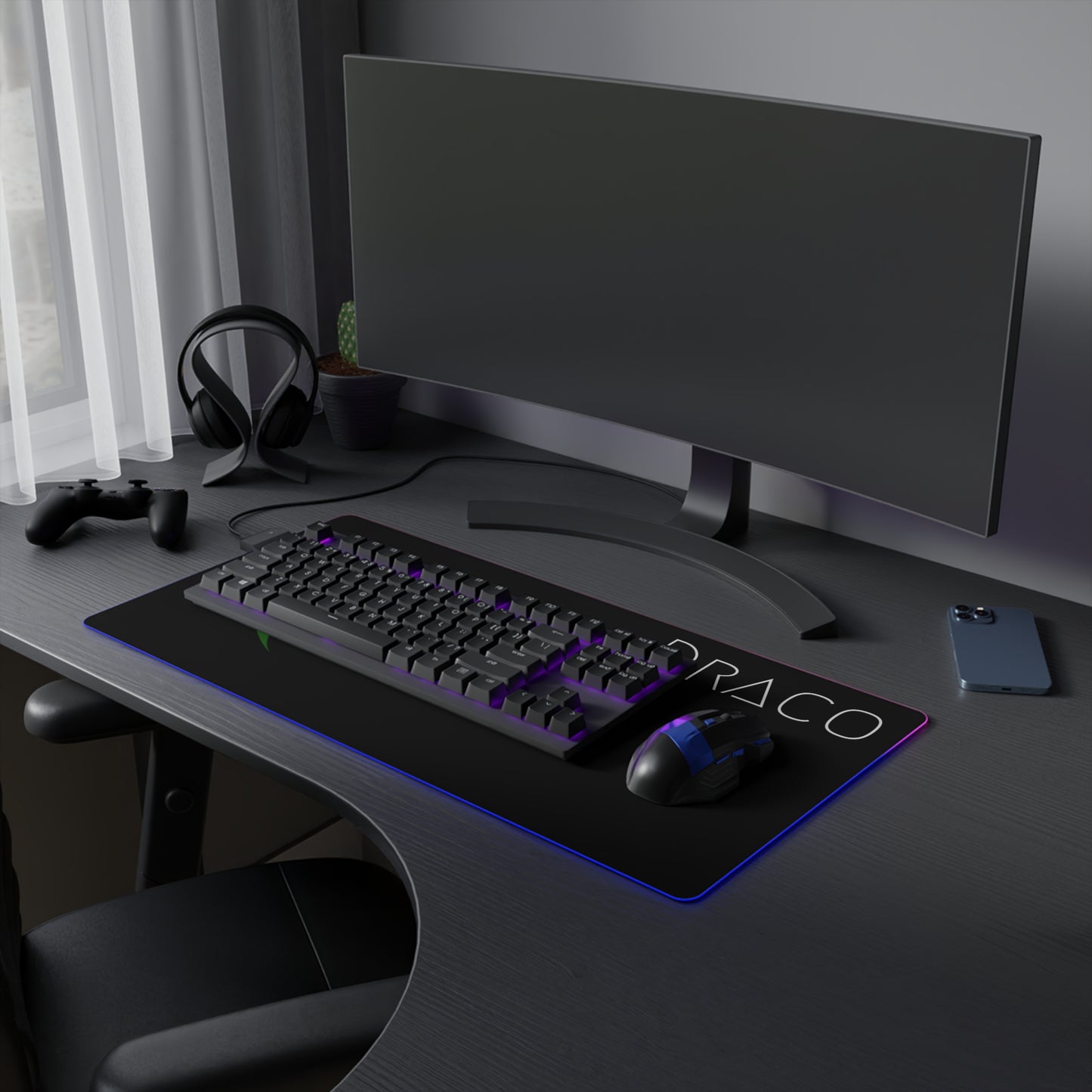 LED Gaming Mouse Pad