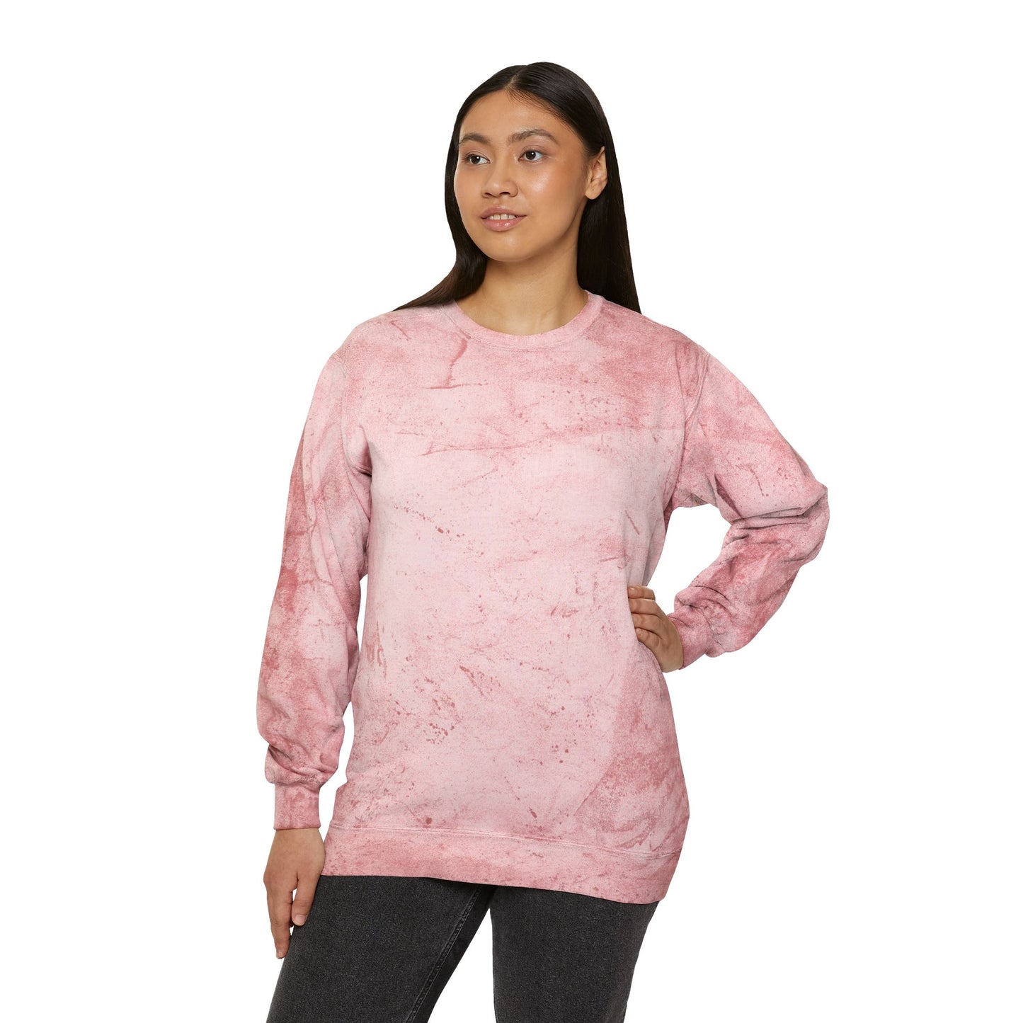 Unisex Color Blast Crewneck Sweatshirt