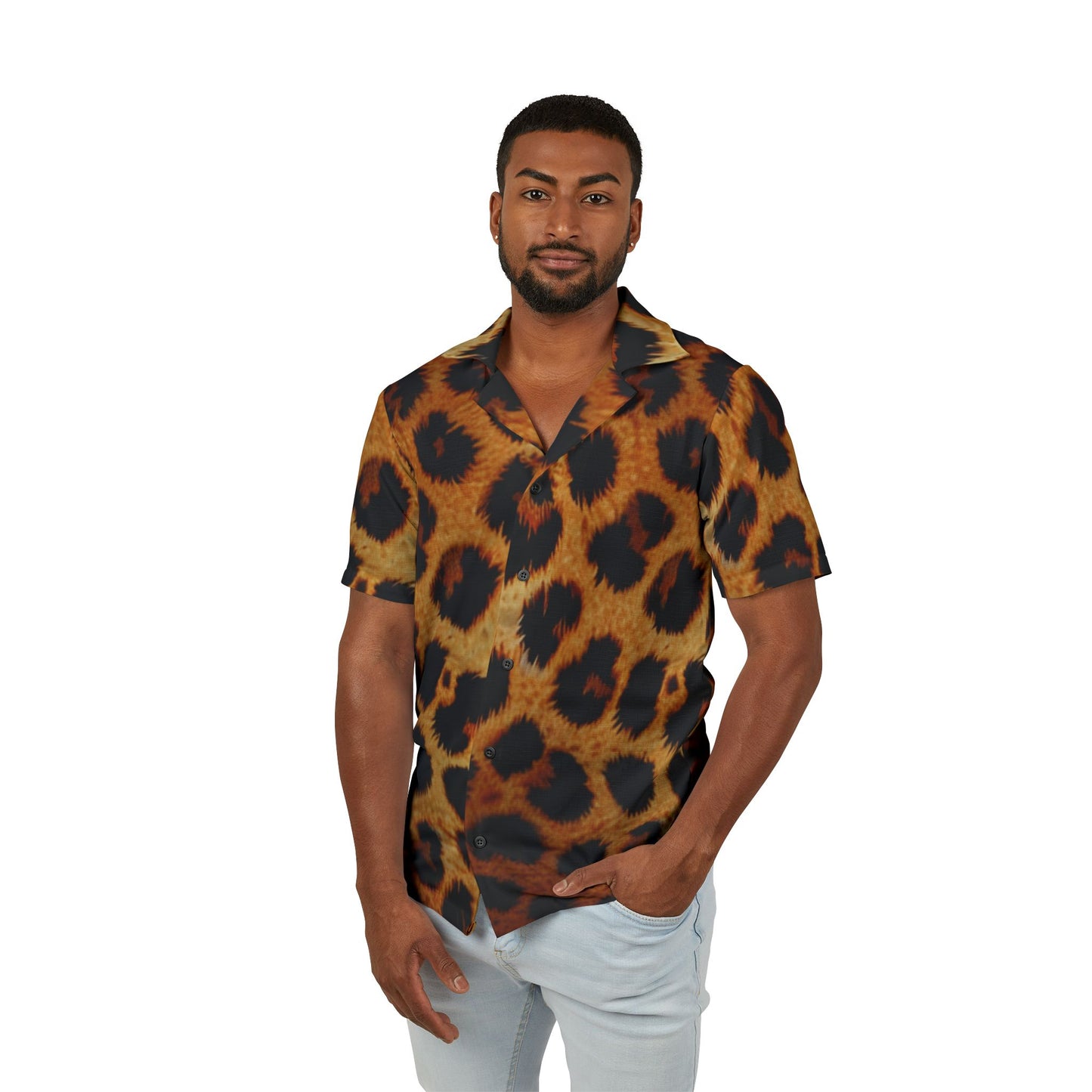 Men's Hawaiian Camp Shirt (AOP)