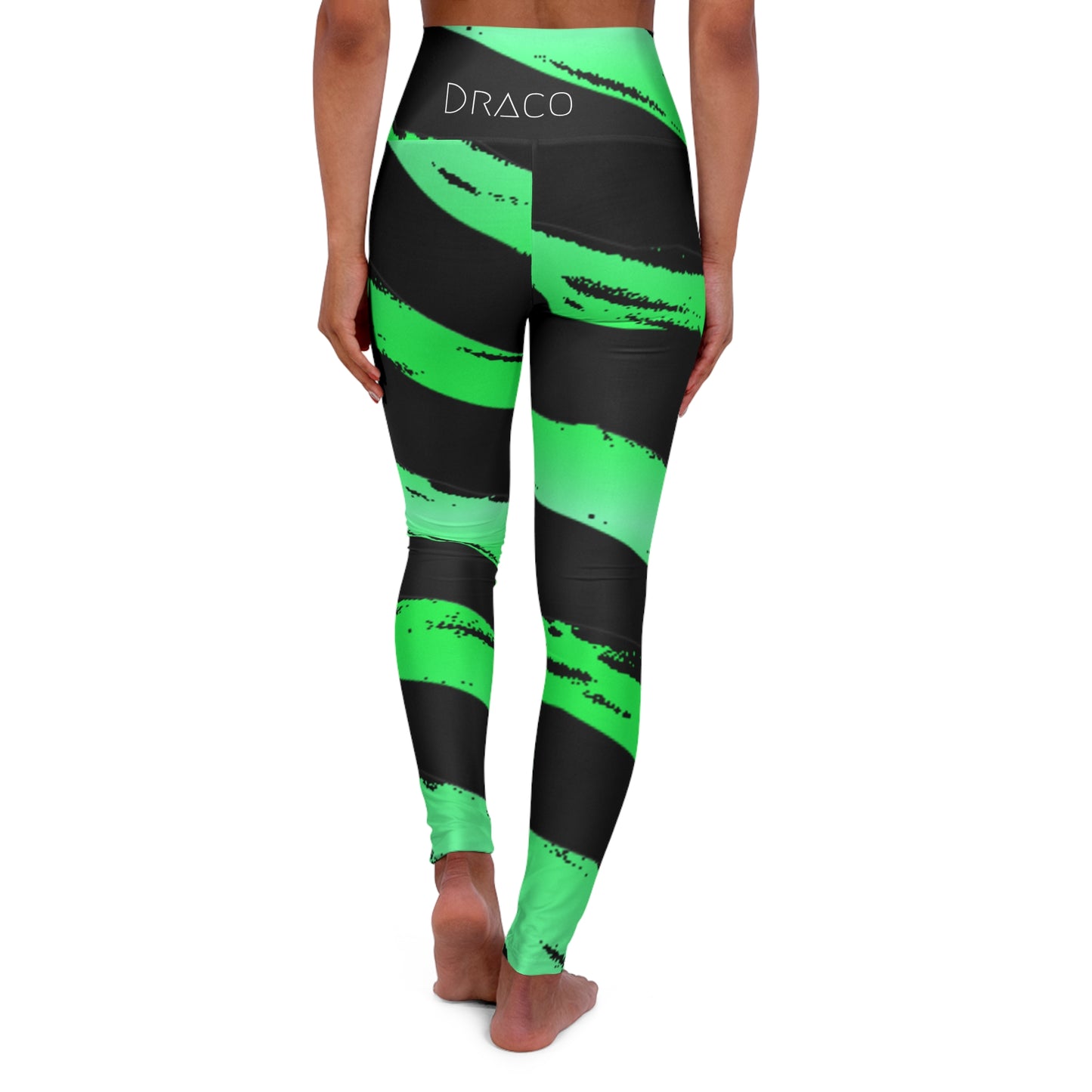 High Waisted Yoga Leggings (AOP)