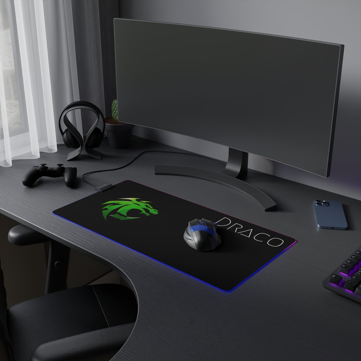 LED Gaming Mouse Pad