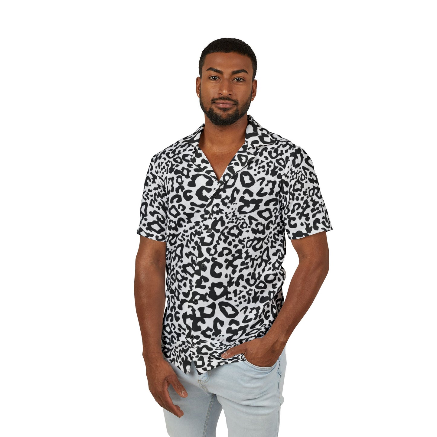 Men's Hawaiian Camp Shirt (AOP)