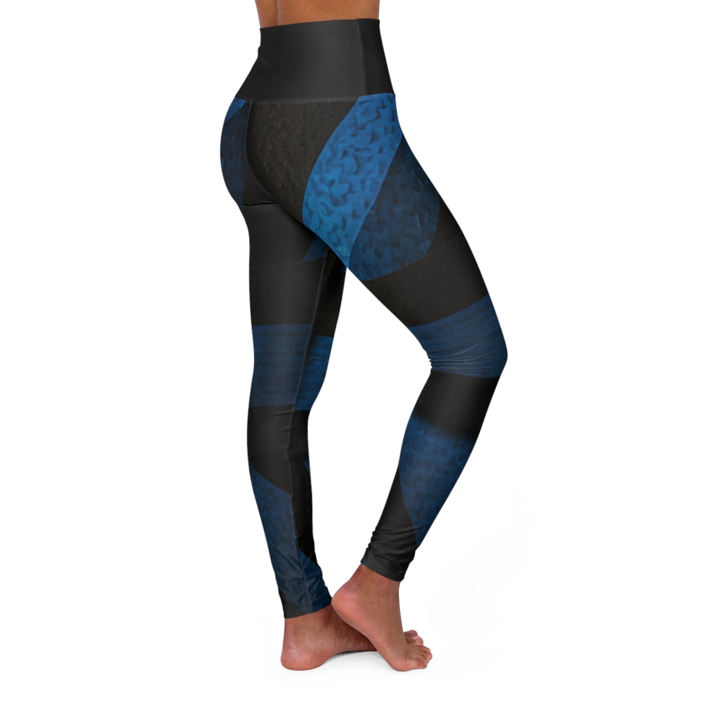 High Waisted Yoga Leggings (AOP)