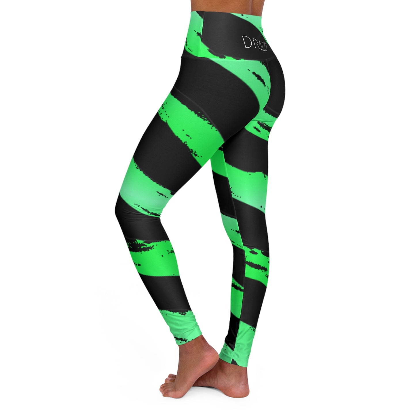 High Waisted Yoga Leggings (AOP)