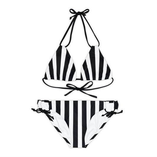 Strappy Bikini Set (AOP)