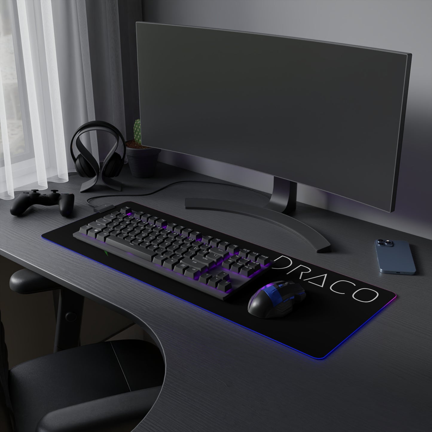 LED Gaming Mouse Pad